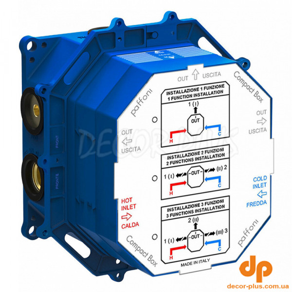 CPBOX 001  COMPACT Внутрішня частина до змішувача на 1-3 вих (1 сорт)