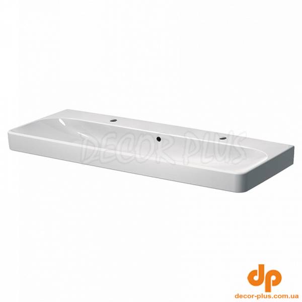 Раковина SMYLE SQUARE 120 см з/2о