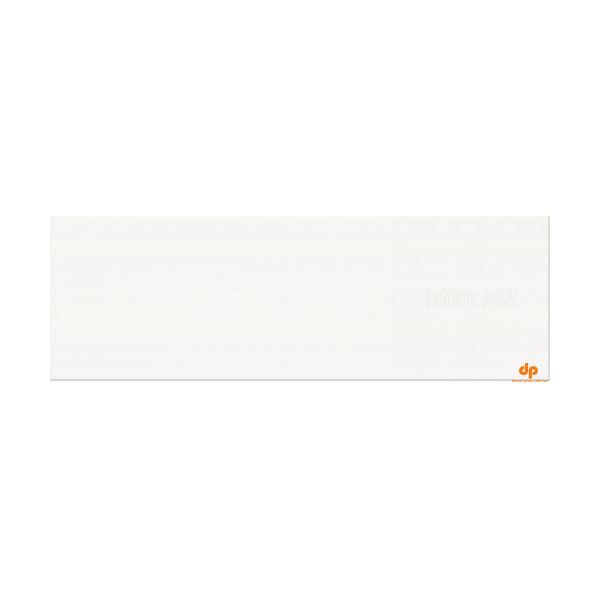 Плитка стінова White GLOSSY 25x75 код 3114 Опочно