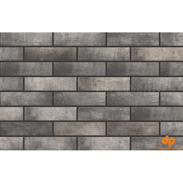 Плитка фасадна Loft Brick Pepper 6,5x24,5x0,8 код 2099 Cerrad