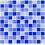 Мозаїка GM 4052 C3 Cobalt m/ Cobalt w/Structure 300х300х4 (25х25) Кераміка Лео УКРАЇНА