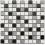 Мозаїка СМ 3028 С3 Graphite-Gray-White 300x300x8 Котто Кераміка
