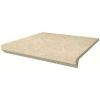 Сходинка з капіносом пряма Scandiano Beige 30x33 код 6812 Ceramika Paradyz