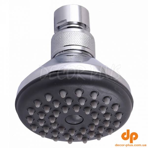 Лійка Globus Lux HY2051-70 ТРОПИК,Латунь,Кругла, Хром, D70мм