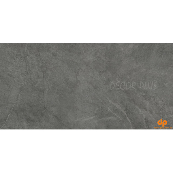 Плитка керамогранітна Pizarra Dark Grey RECT 600x1200x10 Stargres