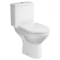 Компакт 602 City new clean on 011 3/5, toilet seat dur antib   Церсаніт  ПОЛЬЩА