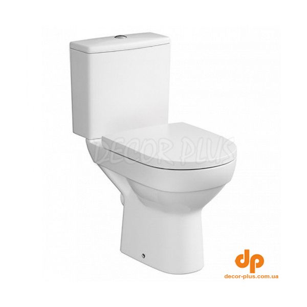 Компакт 602 City new clean on 011 3/5, toilet seat dur antib   Церсаніт  ПОЛЬЩА