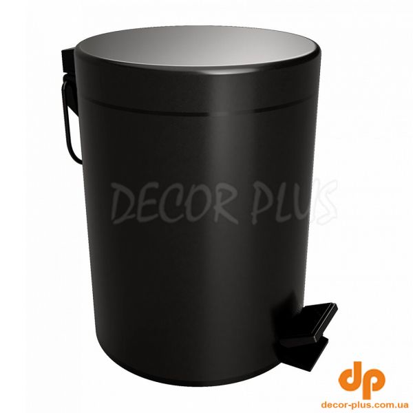 Відро для сміття 5L 104315010 DARK "Soft Close" Bemeta Чехія