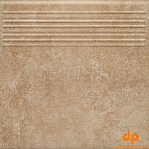 Сходинка пряма Ilario Beige 30x30 код 4832 Ceramika Paradyz