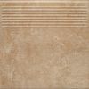 Сходинка пряма Ilario Beige 30x30 код 4832 Ceramika Paradyz