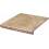 Сходинка з капіносом пряма Ilario Beige 30x33 код 1213 Ceramika Paradyz
