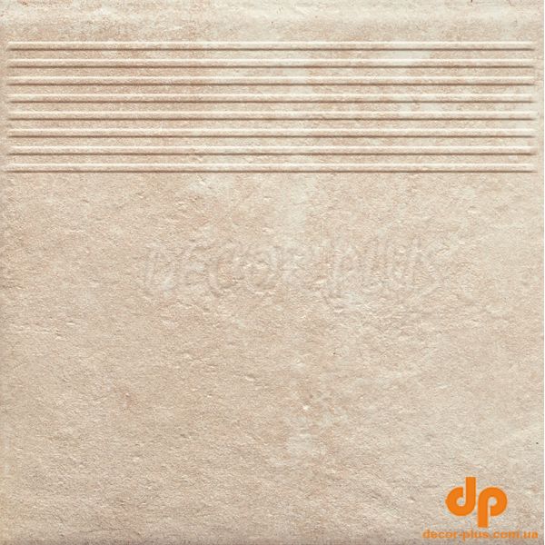 Сходинка пряма Scandiano Beige 30x30 код 4894 Ceramika Paradyz