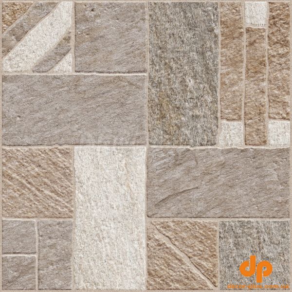 Плитка керамогранітна Misto Mattone коричневий 400x400x8 Golden Tile