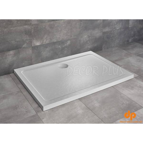 Душовий піддон Doros D Stone White 100x90 см
