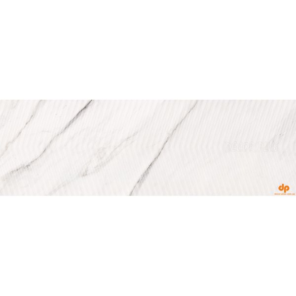 Плитка стінова Carrara Chic White Chevron GLOSSY STR 29x89 код 3518 Опочно