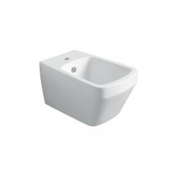 BB19/F87(F85)  (WHITE) Біде BB 19 підвісне, біле+Комплект кріплень F87(F85) до BB18/BB19 SIMAS ІТАЛІЯ