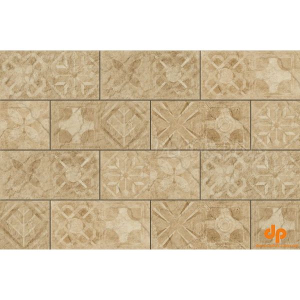 Плитка фасадна Torstone Beige Decor 148x300x9 Cerrad