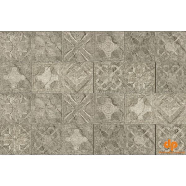 Плитка фасадна Torstone Grys Decor 148x300x9 Cerrad