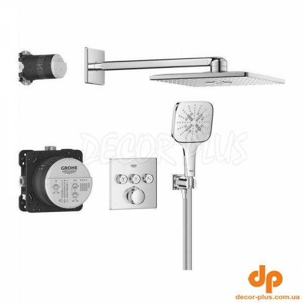 Душ система GROHTHERM SMARTCONTROL (вбуд мех35604+26483+26659+29126+26550+28364001+26479)