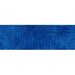 Плитка стінова Dixie Dark Blue Deco SATIN 200x600x8,5 Opoczno