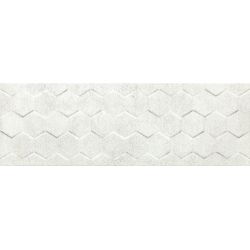 Плитка стінова Universal White Hexagon RECT 250x750x9 Ceramika Color