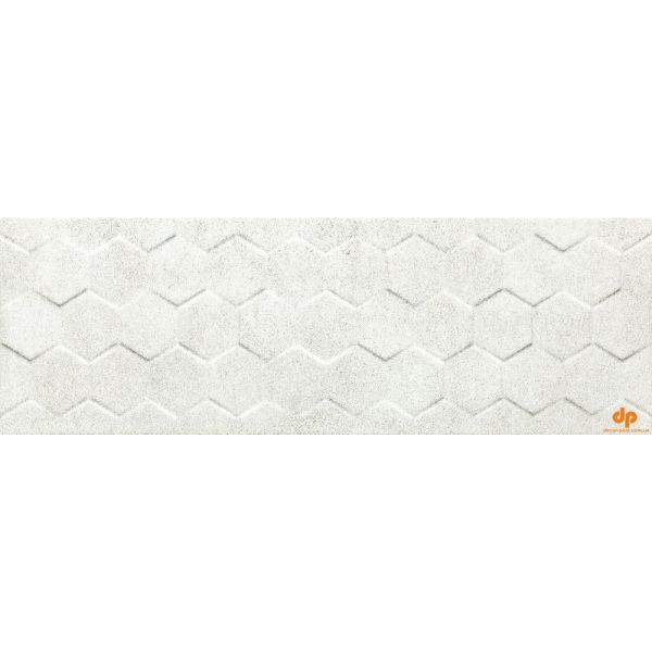 Плитка стінова Universal White Hexagon RECT 250x750x9 Ceramika Color