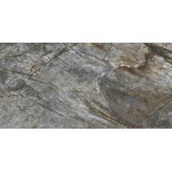 Плитка керамогранітна Brazilian Quartzite Black POL 597x1197x8 Cerrad