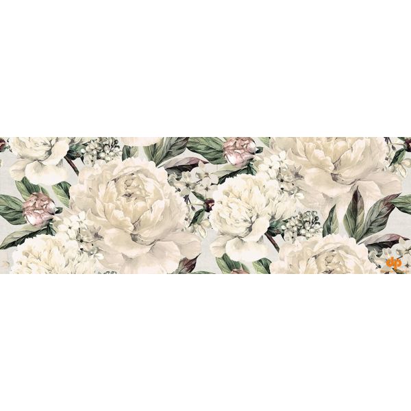 Плитка стінова Gracia White Flower SAT 200x600x8