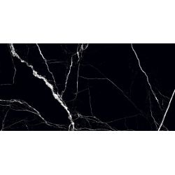 Плитка керамогранітна Marquina Nero POL 600x1200 Raviraj