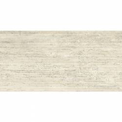 TR01BAR TRAV.BIANCO VEIN CUT RIBBED SQ. 120X60 (1 сорт)