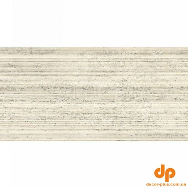 TR01BAR TRAV.BIANCO VEIN CUT RIBBED SQ. 120X60 (1 сорт)