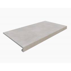Сходинка з капіносом Silver Peak GPTU 603 Light Grey 318x598 Cersanit