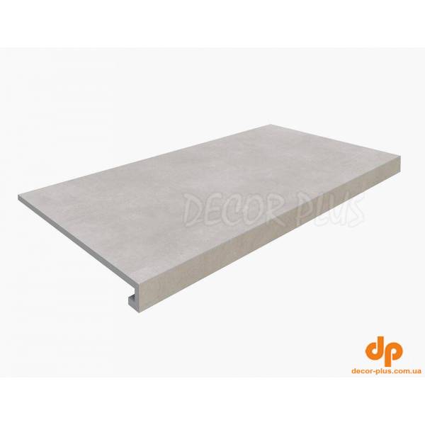 Сходинка з капіносом Silver Peak GPTU 603 Light Grey 318x598 Cersanit