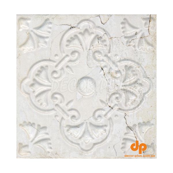 Плитка стінова Aged White Ornato 200x200 Aparici