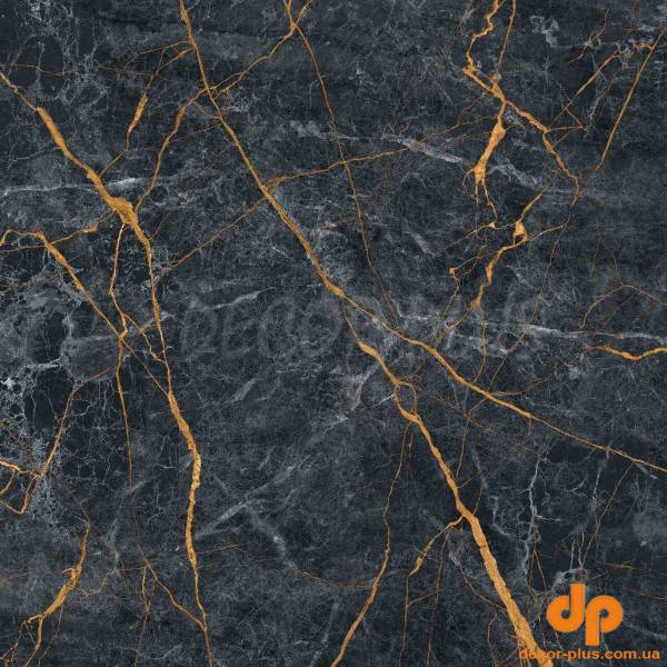 Плитка керамогранітна MOС580 Mountain Stone Чорний RECT 600x600x8 Golden Tile