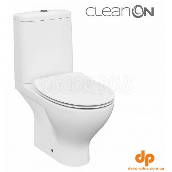 Компакт 667 Moduo Clean On 011 з кришкою дюропласт Slim soft-close Cersanit