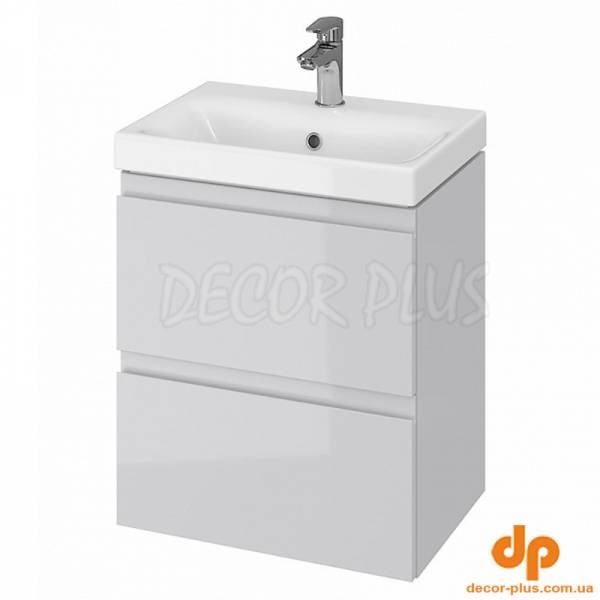 Шафка B03 MODUO SLIM+раковина 50, сіра