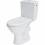 Компакт COMPACT 918 MERIDA M010 3/6 TOILET SEAT PP SC UA з поліпропіленовим сидінням з плавним закриванням, горизонтальний випус