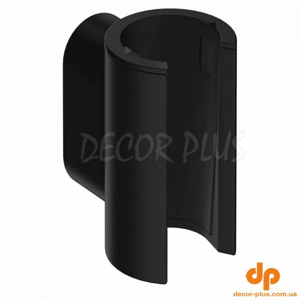 28885670 HG Porter Fine Тримач для ручного душу, чорний матовий (1 сорт)