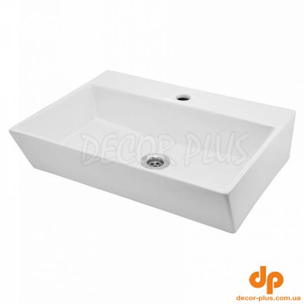 Раковина KUBIX F 56,5х42, прямокутна