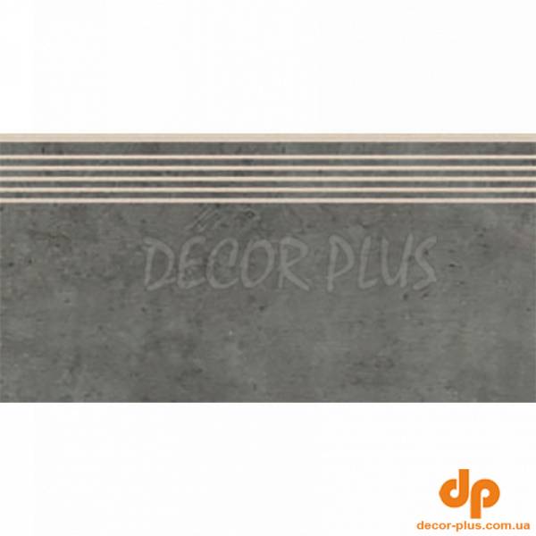 Грес HIGHBROOK DARK GREY STEPTREAD 29,8х59,8