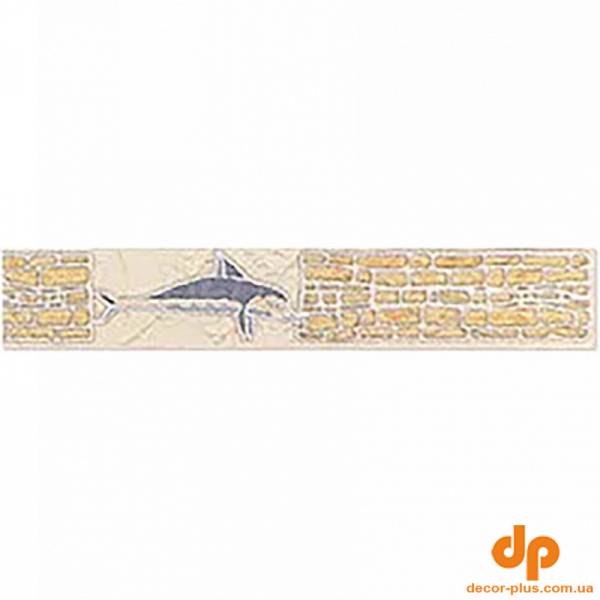 Фриз AVILLA DOLPHIN CITRON 25х4,2