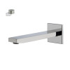 Вилив для ванни Wellness Brushed nickel F2222SN Fima