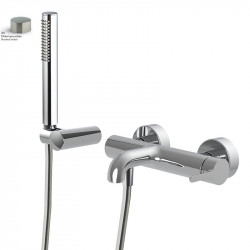 Змішувач для ванни Snap Brushed nickel F3114SN Fima