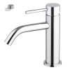 Змішувач для умивальника Spillo Up Brushed nickel F3031XSSN Fima