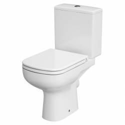 Унітаз-компакт 574 COLOUR CLEAN ON 010 гор злив,3/5,бічн підв+сид дюр пов пад
