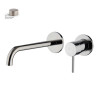 Змішувач для умивальника Spillo Up Brushed nickel F3051WLX9SN Fima