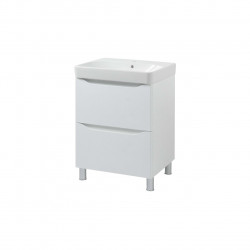 Шафка з умивальником 60 Smile Square White matt SM-60 НБ+500.229.01.1 Air-Line