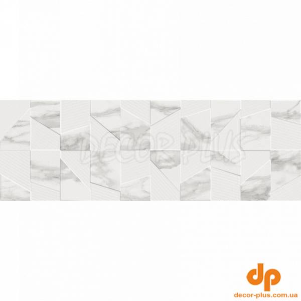 Кахель д/стіни DA VINCI TOP WHITE MATT 30х90