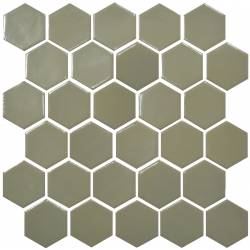 Мозаїка HEXAGON H 6012 Maus Grey 295х295х9 Кераміка Лео УКРАЇНА